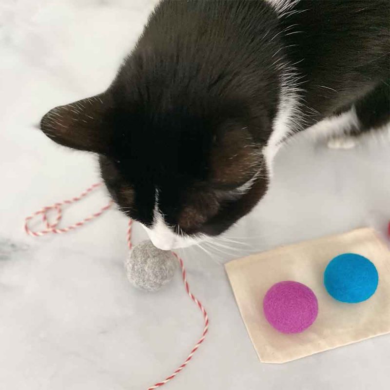 Natural Wool Cat Toys - Image 10