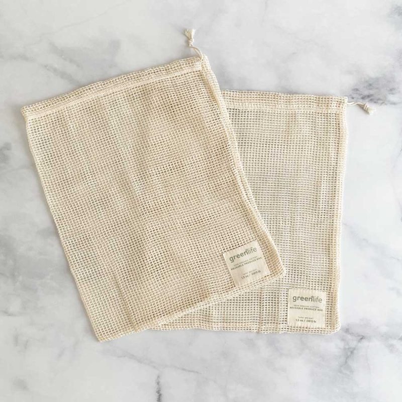Organic Cotton Reusable Produce Bags (Set of 2) - Image 13