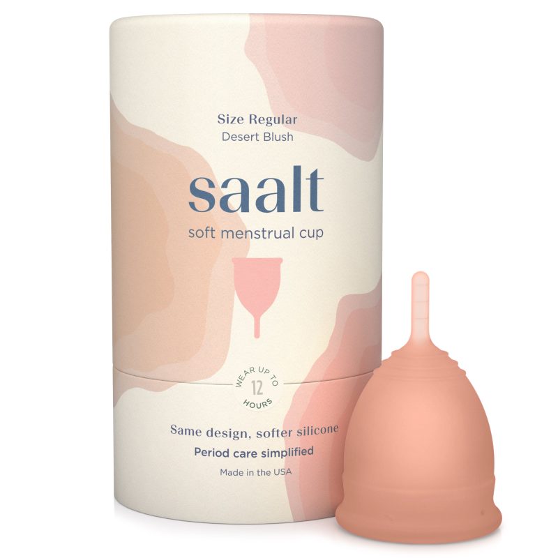 Saalt Soft Menstrual Cup - Desert Blush - Image 3