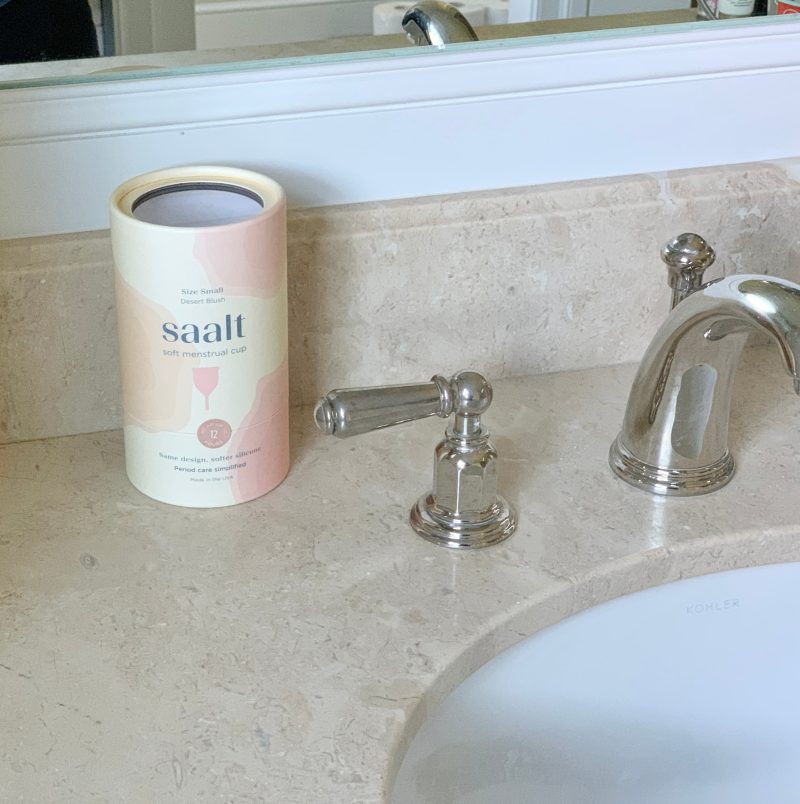 Saalt Soft Menstrual Cup - Desert Blush - Image 4