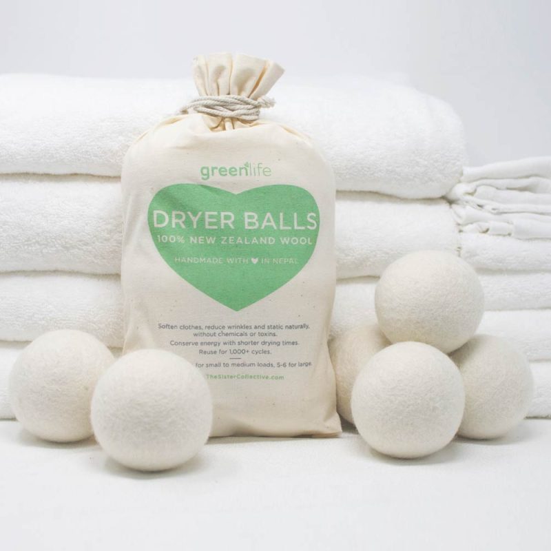 Natural Wool Dryer Balls - White - Image 4