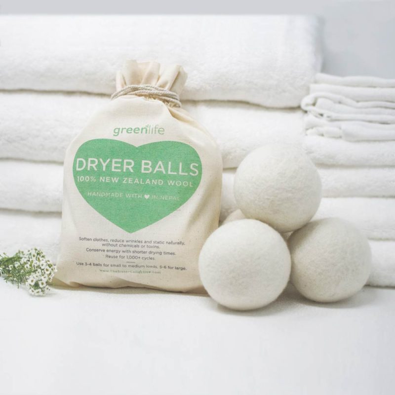 Natural Wool Dryer Balls - White - Image 5
